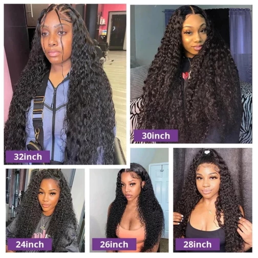 Curly 3 Bundles Brazilian Natural Black Human Hair Remy Hair 100% Human Hair Bundles 6